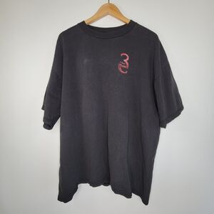 Dungeons and Dragons T-Shirt Devil Pit Fiend Third Edition XL Cotton Black 2000s